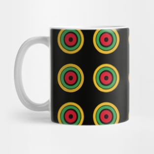 African Patterns with African Colors Mug